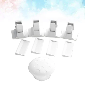 

5pcs Kids Safety Locks Drawer Cabinet Door Locks Safety Magnetic Locks Invisible Protective Lock