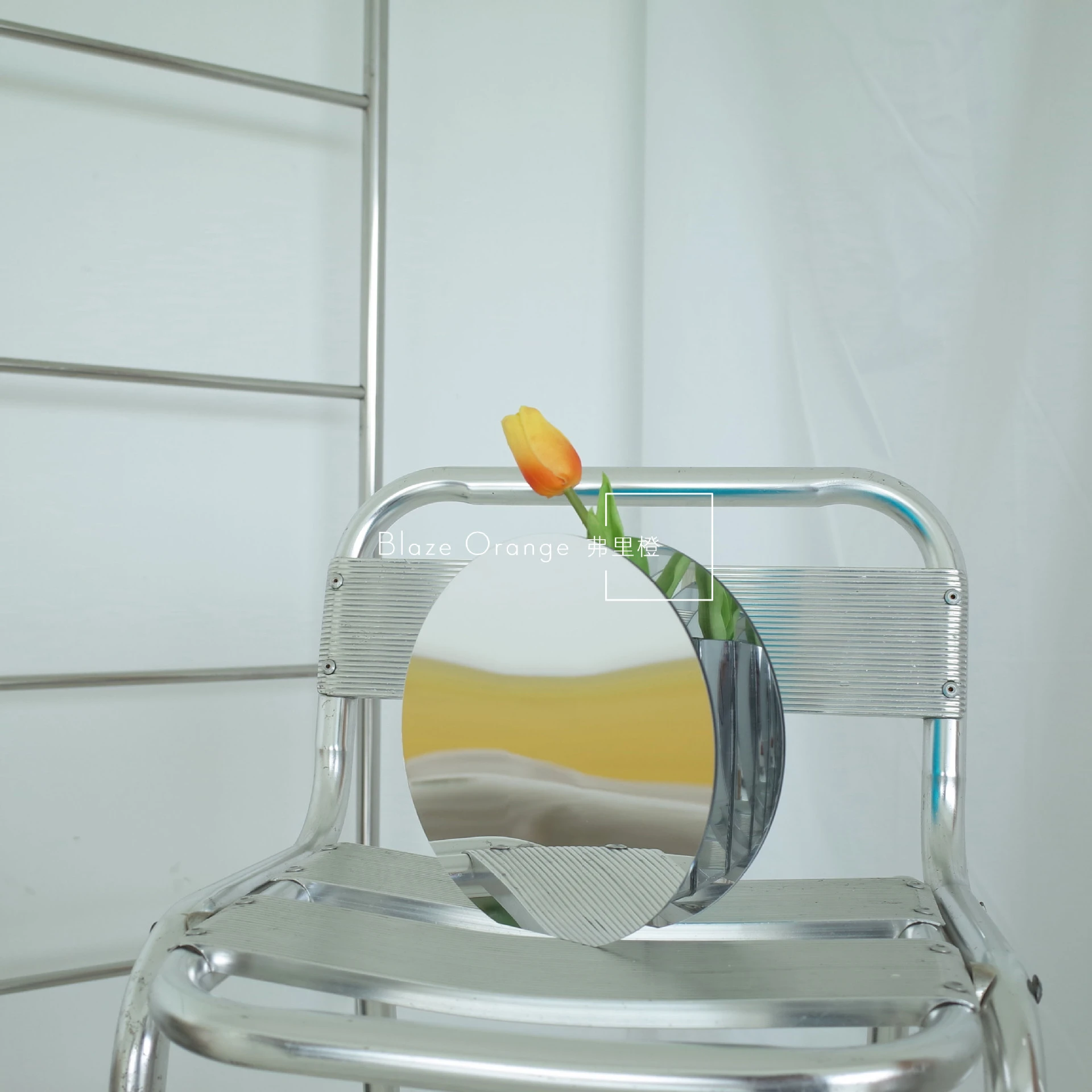 Ins Style Space Future Science Fiction Pvc Mirror Vase Trend Home Desktop  Decoration Acrylic Vase Decoration Irregular Circular - Vases - AliExpress