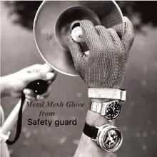 Режущие перчатки для домашнего забоя, резки, предотвращения травм железная стальная проволока специальные военные перчатки
