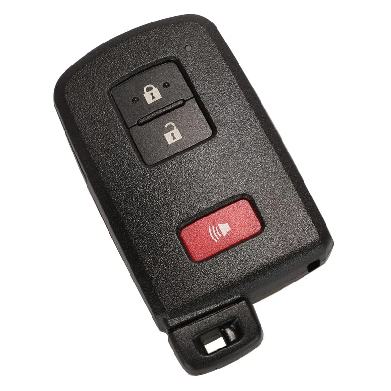Jingyuqin дистанционный 3/4 кнопочный чехол для ключа автомобиля для Toyota Camry Corolla Avalon Rav4 Land Cruiser Smart Key