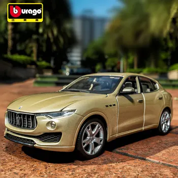 

Bburago 1:24 2017 Maserati Levante car Die casting model car alloy car model simulation car decoration collection gift toy