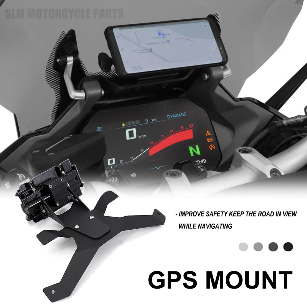 2021 Nuovi Accessori Moto Per Bmw R1250Rs R 1250 Rs Modifica Supporto Telefono Supporto Gps Supporto Navigatore Staffa Piastra 2020