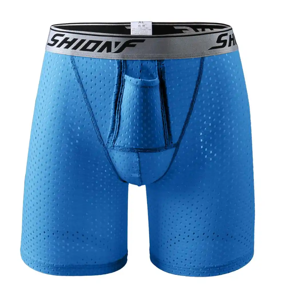 Ice silk cool style boxers shorts Men's underwears Breathable four