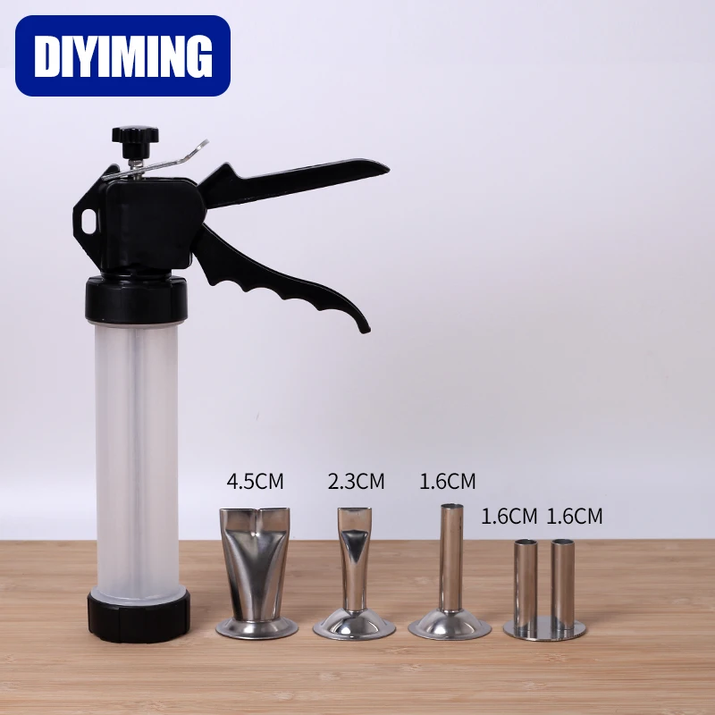 9 Inch Jerky Gun Kit Meat Filler Sausage Stuffer Maker Bbq Grill Meat