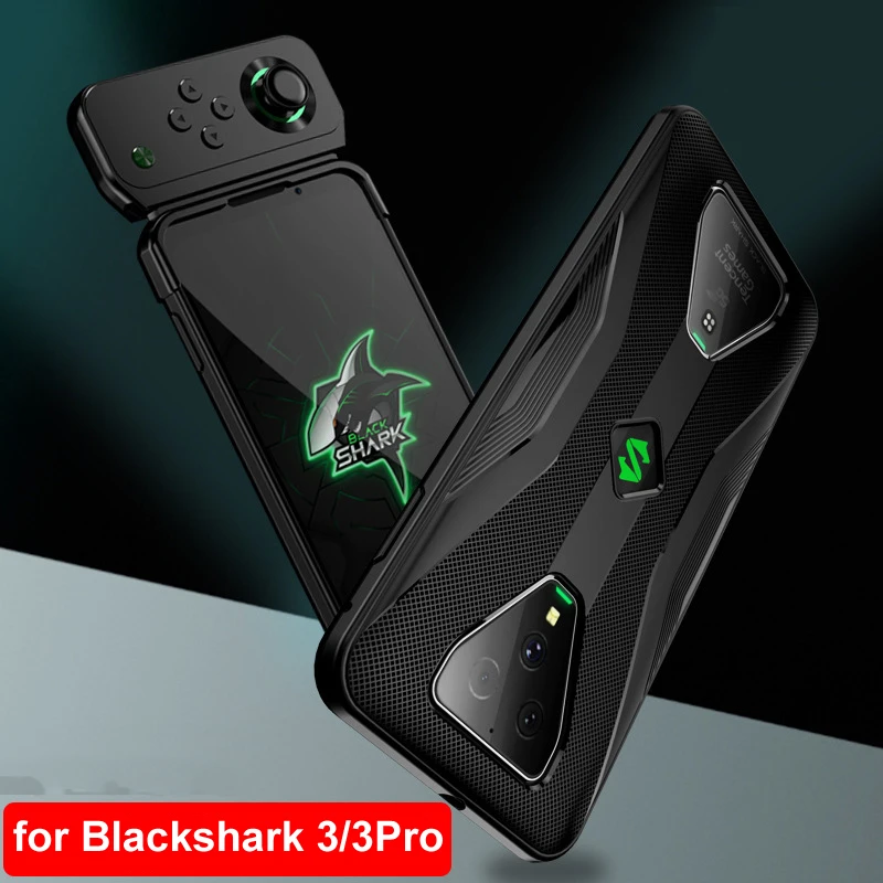 Für Xiaomi Mi Schwarz Shark 3 Pro 3 3S Fall Weiche TPU Wärmeableitung  Gaming Abdeckung für Xiaomi Schwarz shark Stoßfest Funda|Phone Case \u0026  Covers| - AliExpress