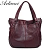 Arliwwi Brand Designer High Quality Genuine Leather Soft Women Tote Handbags Fashion Lady Large Shoulder Messenger Bag New GS03 ► Photo 2/3