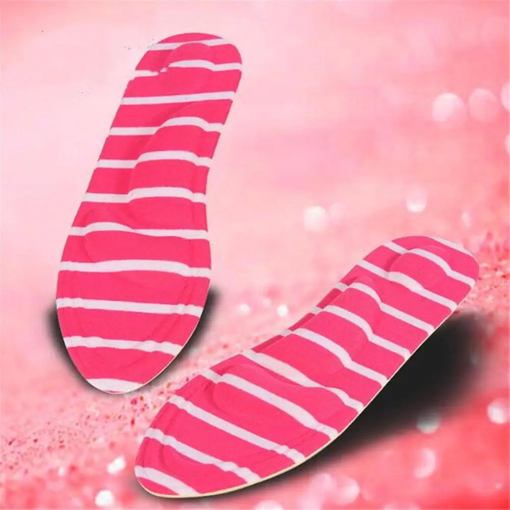 

Kuulee 4D Massage Insole Support Orthotic Massage High Heels Sponge Anti Pain Shoe Insoles Cushions high elastic sponge