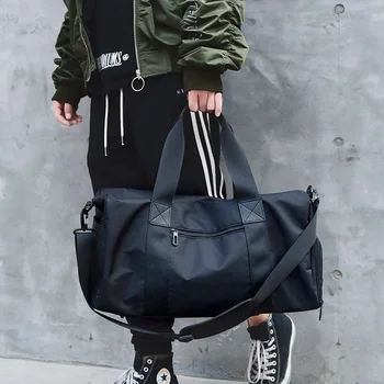 

Short-distance travel bag portable large-capacity waterproof luggage bag men and women fashion personality sports fitness bag