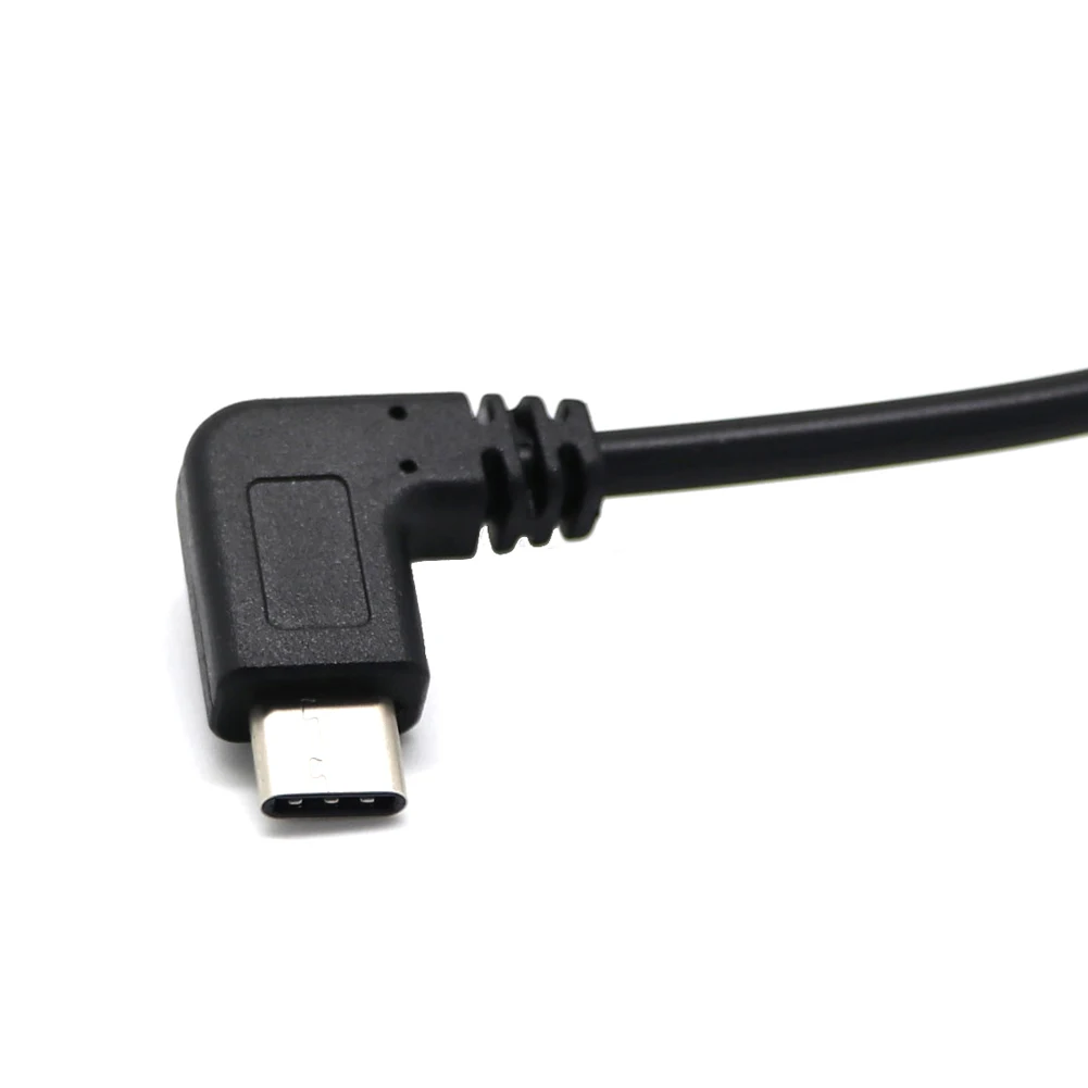 

Right Angle Micro USB to Type C OTG Cable for Portable Digital DAC Amplifier GV99