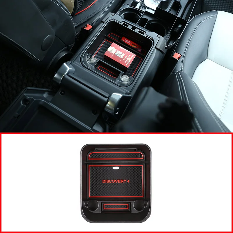 For Land Rover Discovery 4 LR4 2010-2016 Car Central Storage Box Door Phone Glove Armrest Box Accessories For Land Rover Discovery 4 LR4 2010-2016 Car Central Storage Box Door Phone Glove Armrest Box Accessories