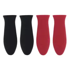 Премиум силиконовая крышка ручки, теплозащитный силиконовый держатель горячей ручки, силиконовая крышка ручки горшка для чугунных сковородок& Me