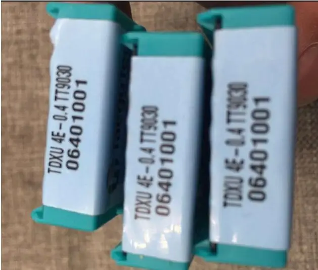 10 шт./лот TDXU 3E-0.3 TT9080 токарный инструмент части токарного станка TaeguTec карбид вольфрама токарные инструменты