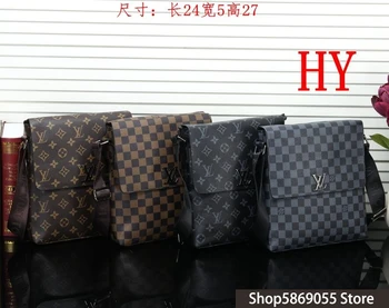 

Luxury Louis Vuitton LV- Leather Handbags Men/Woman Bags Designer Brand Women Shoulder Bags Large Capacity Ladies Hand Bags L172