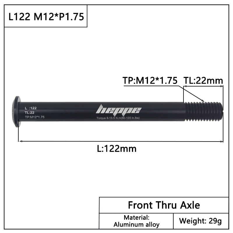 L122 M12x1.75 TL22