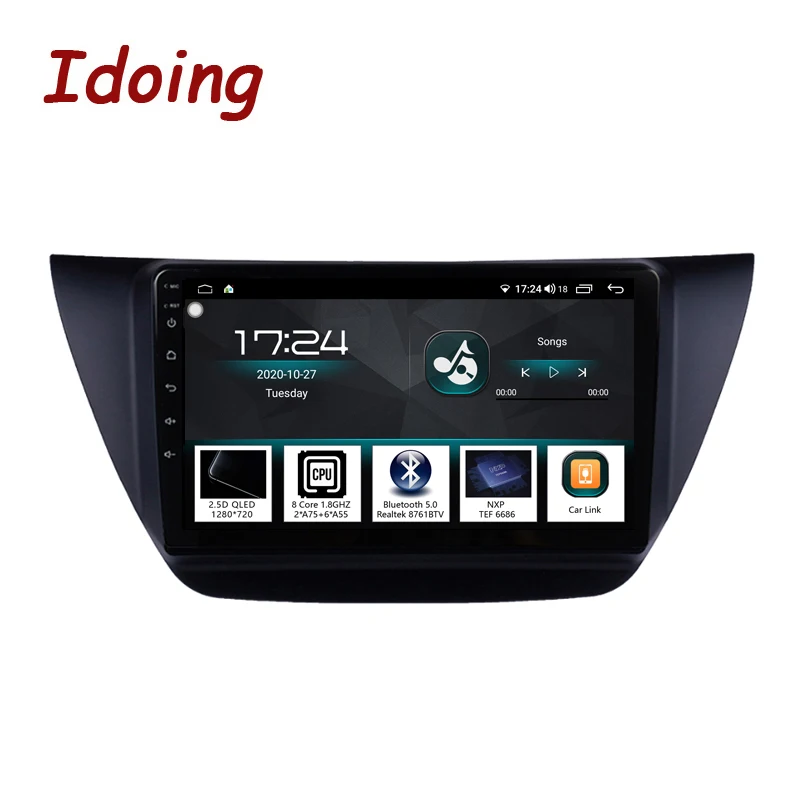 Idoing 9 &quot4G + 64G 2.5D для Mitsubishi lancer ix 2006-2010 Автомобильный мультимедийный плеер