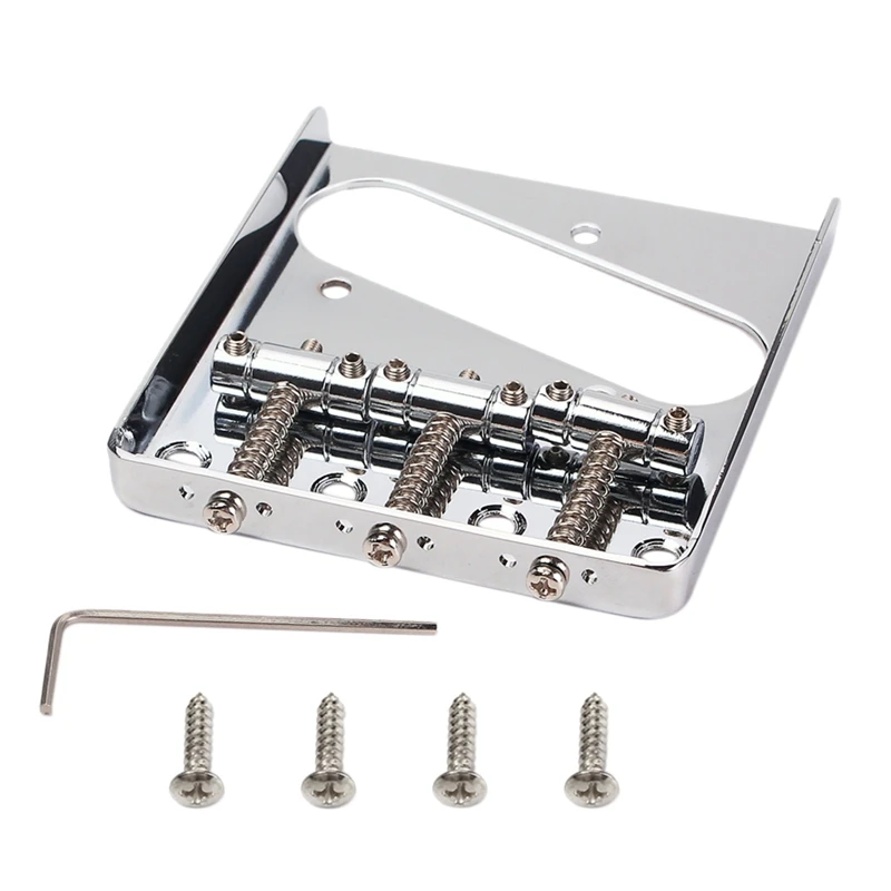 

6 String Folding Saddle Tremolo Bridge for Electric Bass Replacement Accessory