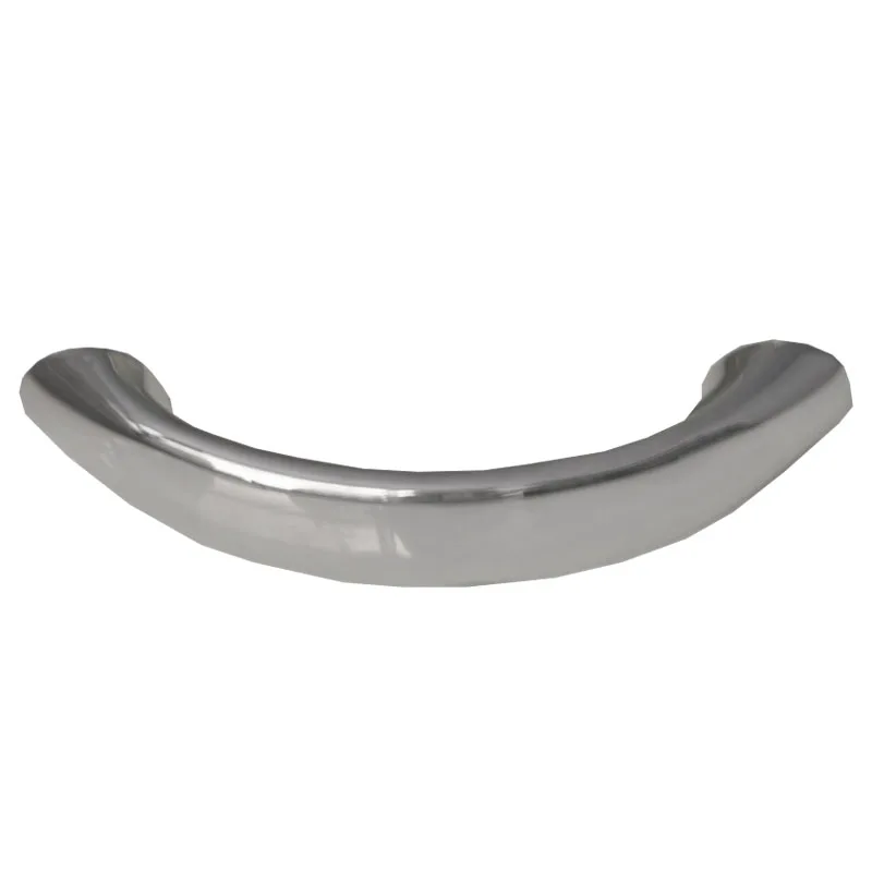 

Boat 316 Stainless Steel Polished Handrail 6-1/2"(166mm) Oval Base Surface Polishing Boat Door Grab Handle Bathroom Accessories