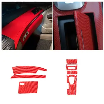 

Carbon Fiber Stickers Car Kit Cover Protection PVC Set For Honda Accord
