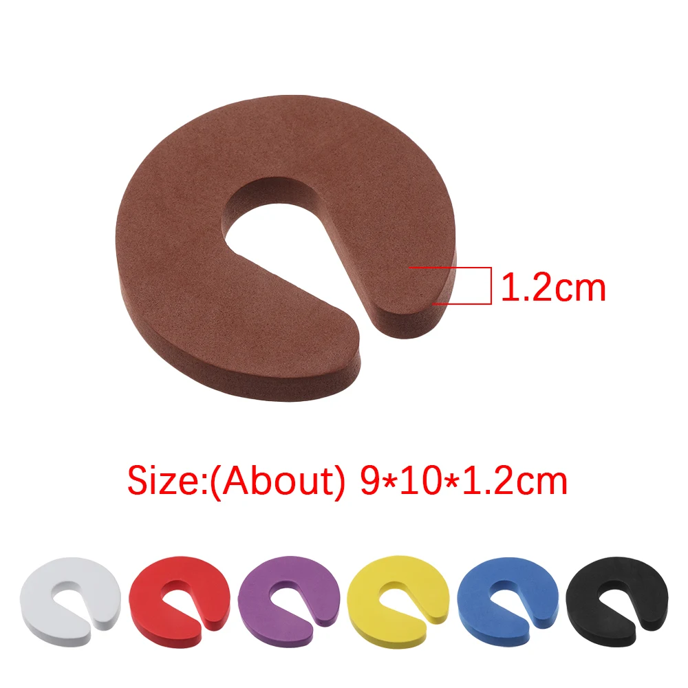 1PCS Baby Safety Locks Children Protection EVA C Shape Security Cabinet Locks Door Clip Kids Finger Safe Soft Foam Door Stopper