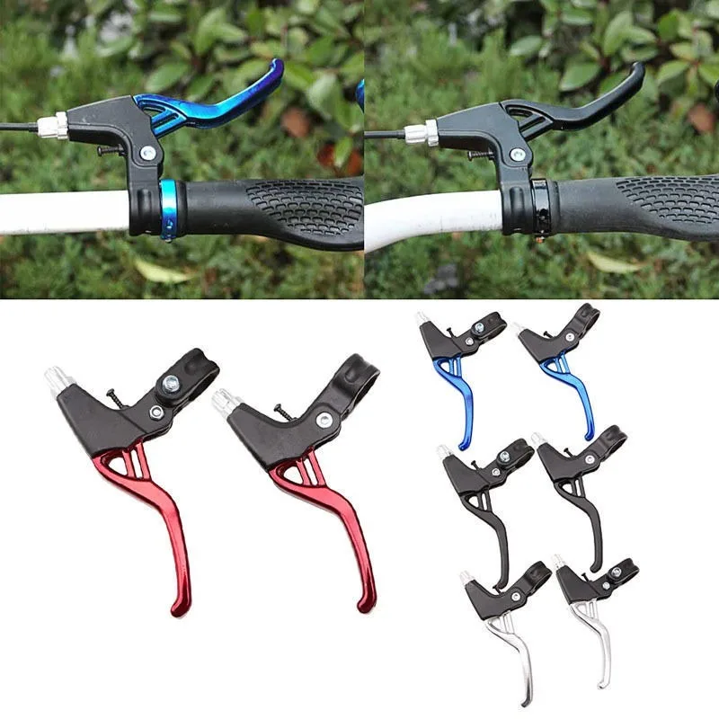 2pc Lightweight Aluminum Bicycle Brake Handle Mountain Bike Cycling