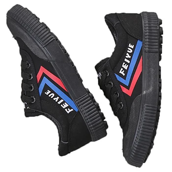 Size 36 Feiyue/обувь в китайском стиле; обувь для кунг-фу; женские и мужские кроссовки на мягкой резиновой подошве; Tai Chi Taekwondo; спортивные кроссовки Feiyue - Цвет: Size 36