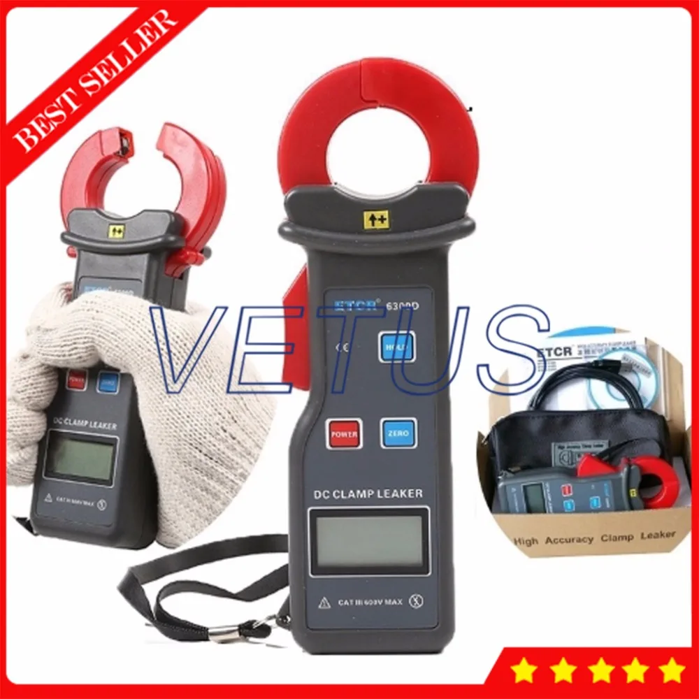 ETCR6300D 0~ 6.00A измеритель тока утечки постоянного тока Измерение с интерфейсом USB функция on-мониторинг электролинии