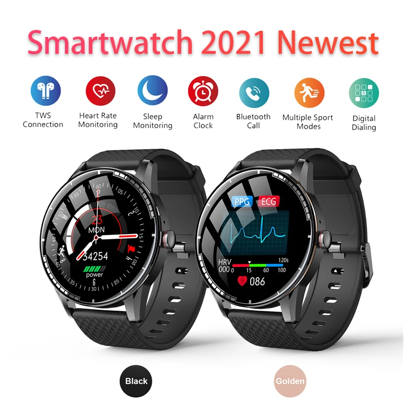 Permalink to Bluetooth smart watch men women call clock sport bracelet fitness monitor smartwaches band ECG PPG smartwatch android Luxury