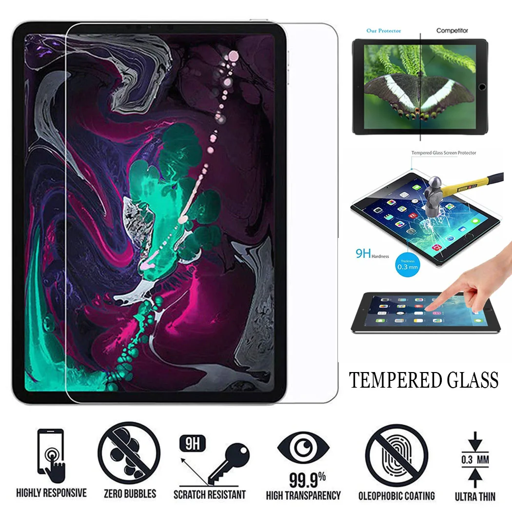 Защитное стекло для ipad 6 2 штуки 20
