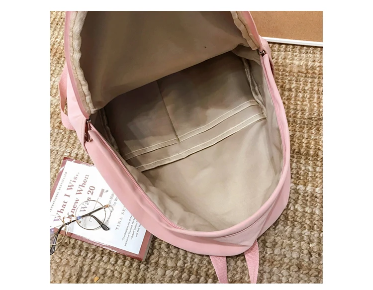 Japanese Harajuku girls backpack Korean version of sweet little fresh high school students backpack female travel backpack