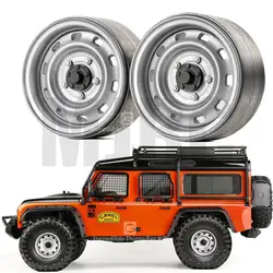 2/4pcs Metal 1.9inch Wheel Hub Beadlock Rim For 1/10 Rc Crawler Car Traxxas Trx4 Bronco Rc4wd D90 D110 Axial Scx10 90046 Jimny