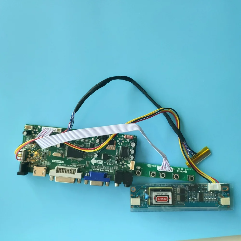 

Набор для LM190E08-TLK1/LM190E08-TLM1 1280X1024 панель контроллера 2 лампы 30pin HDMI + DVI + VGA LCD аудио драйвер DIY 19"