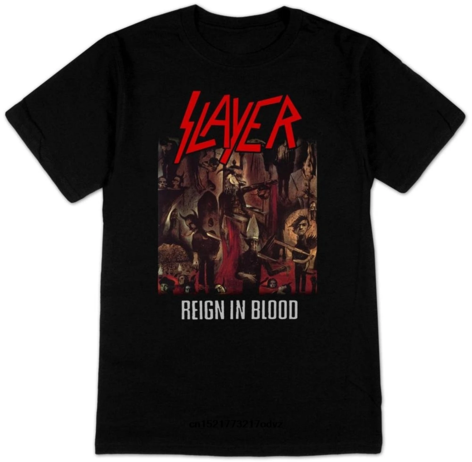 Мужская футболка, черная, истребитель, Reign In Blood, забавная футболка, новинка, футболка для мужчин