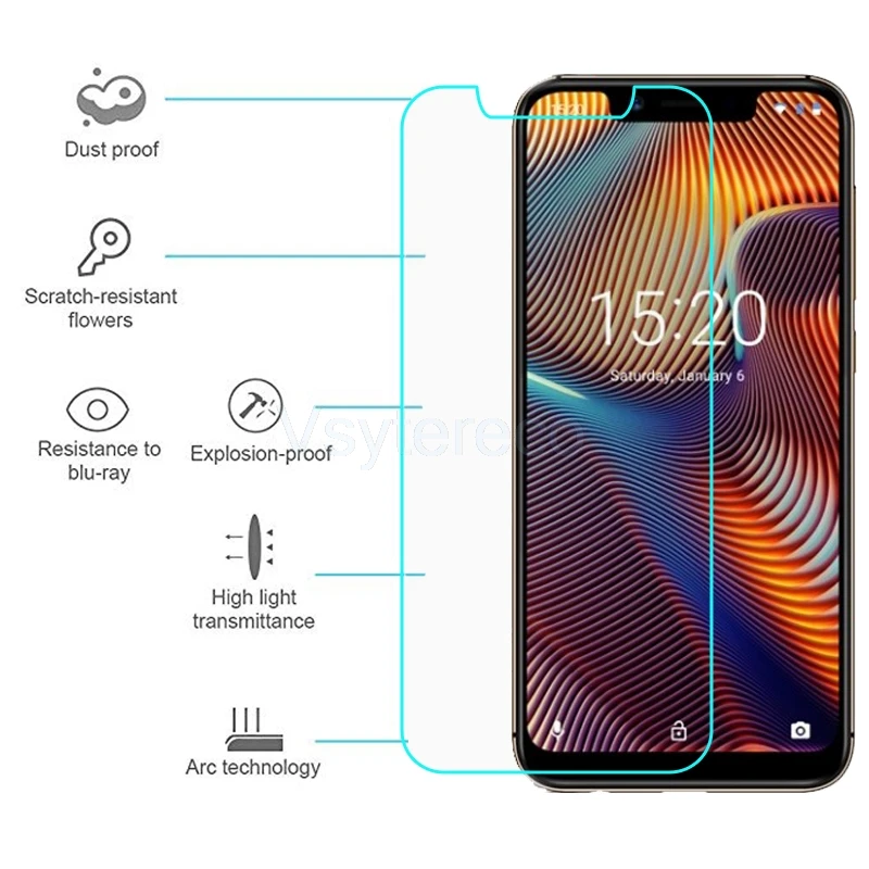 Защитное стекло для Umidigi A3 Pro glass на Umidigi S3 Pro закаленное стекло для Umidigi A3Pro 5,7 Защитная пленка для экрана