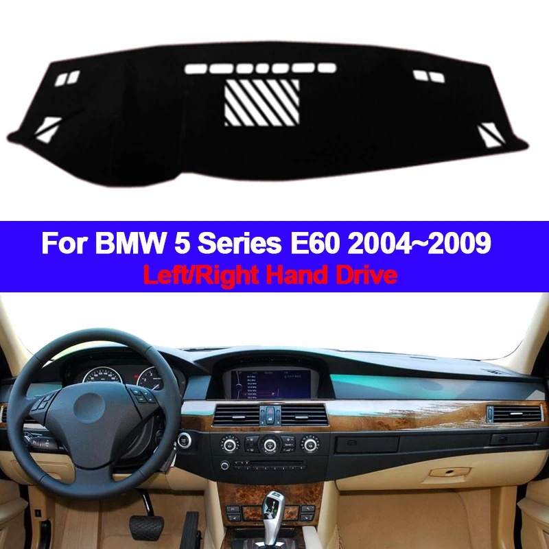 Коврик для приборной панели автомобиля коврик BMW 5 серии E60 2004 2005 2006 2007 2008 2009 LHD RHD