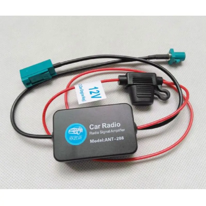 Прямая поставка& FM/AM 85-112 автомобильная антенна MHz усилитель сигнала 12V 25db усиления ANT-208 радио усилитель Oct.30