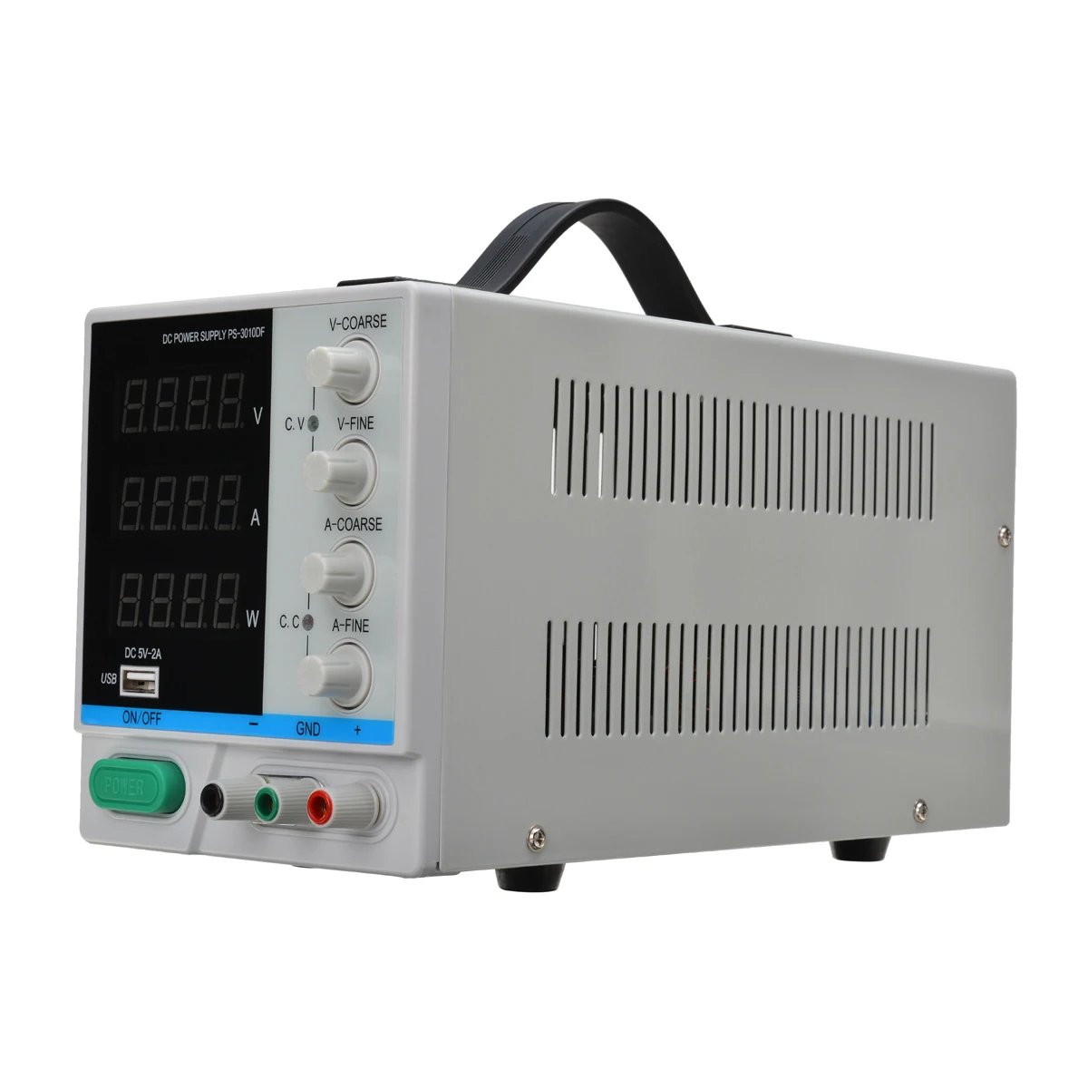 1 шт. PS-3010DF 30 в 10A Регулируемый источник питания постоянного тока мини Высокоточный переменный цифровой ЖК-импульсный источник питания для лаборатории автомобиля DVD