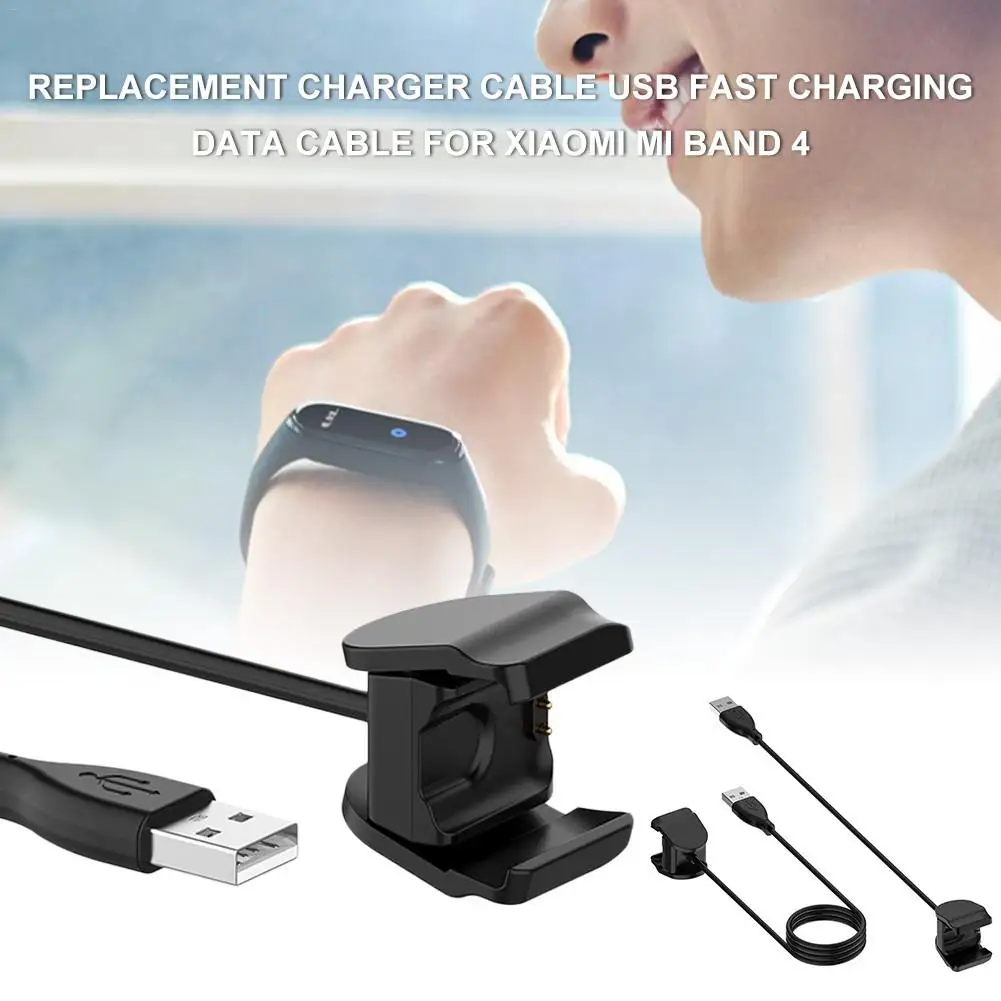 2019 New Replacement Charger Cable USB 0.3m/1m Fast Charging Data For Xiaomi Mi Band 4 Smart WristBand | Электроника