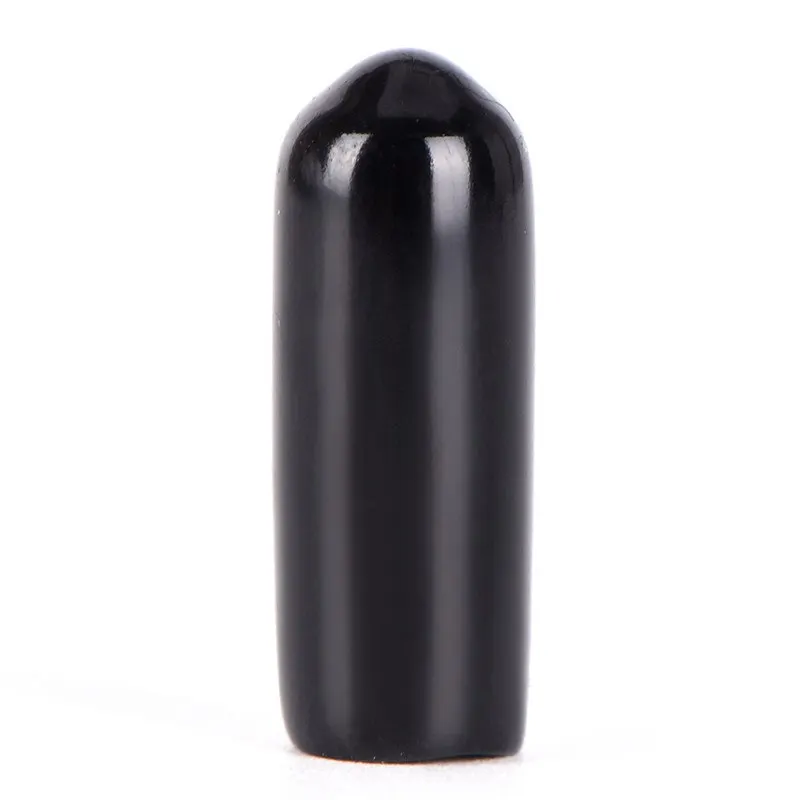 Inner diameter 7 mm 10 шт. Торцевая крышка ПВХ пластиковая кабельная проволока водонепроницаемая крышка виниловая Торцевая крышка ПВХ резиновая стальная полюсная Труба Защита 3-8 мм - Цвет: Inner diameter 7 mm