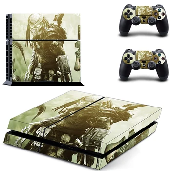 

Armor Soldier Style Decal Skin Sticker for PS4 Playstation 4 Console Film + 2Pcs Controllers Protective Cover DPTM2297