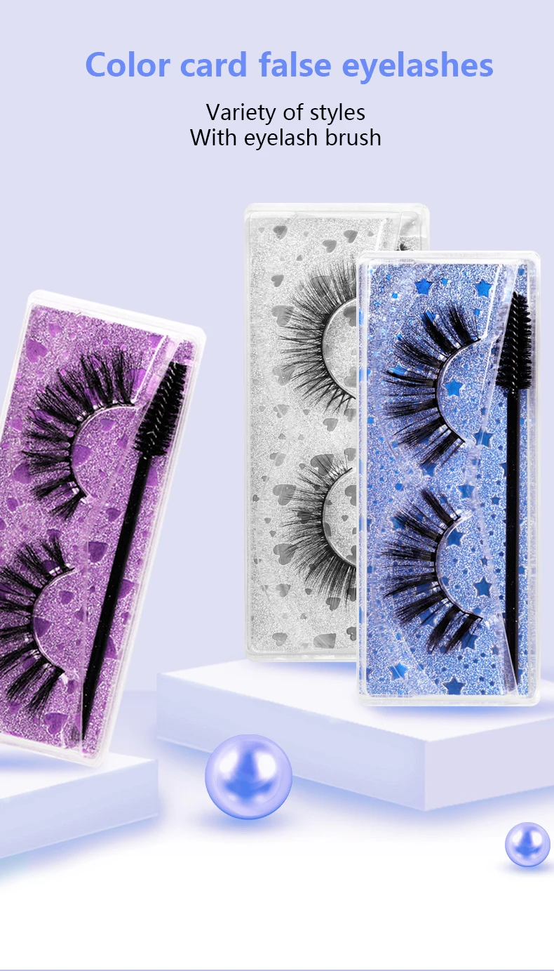 Cílios 3d Vison Cílios Macios Macios e Macios Cílios Transversais Individuais Extensão Cílios Reutilizáveis com Escova de Cílios 1 High Quality Beleza e saúde