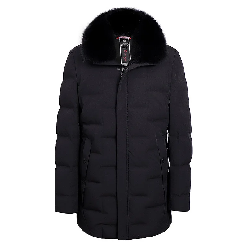 

Plus Fat plus Size The Elderly Dad Pack Middle Age Winter Male Middle-aged And Elderly Down Jacket Men Thicken Lian Cap Coat