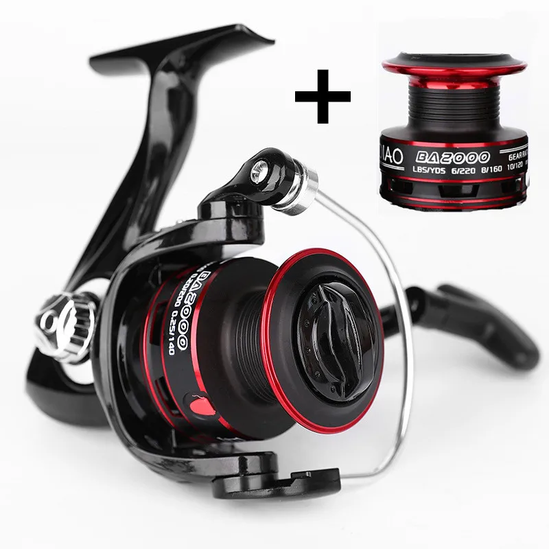 Metal Double Spool Fishing Reels Spinning 12kg Max Drag Spinning Reel 5