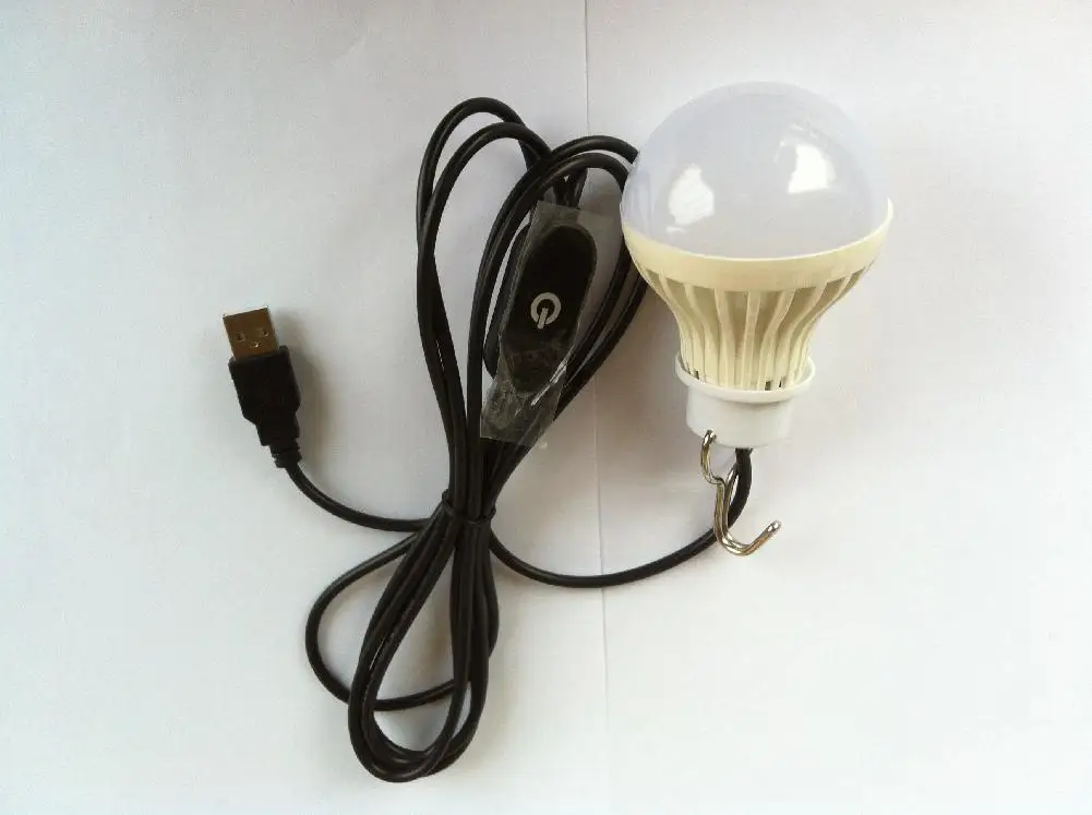 warm white USB переключатель, лампа для кемпинга, светильник-вспышка, для путешествий, рыбалки, светодиодный, 5 Вт, супер яркий, походный, аварийный светильник, фонарь, лампа - Испускаемый цвет: warm white