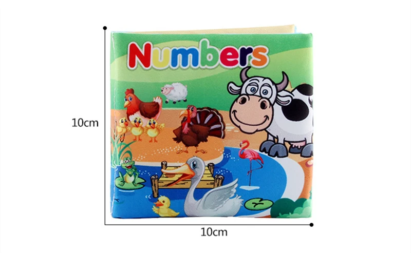 0-12Monthes Baby Cloth Book Fruits Animals Cognize Puzzle Book Infant Kids Early Learning Educational Fabric Books Toys игрушк