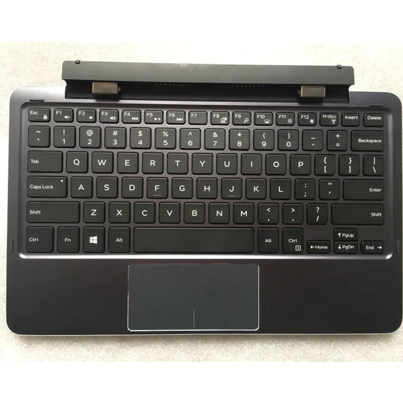 Keyboard with Pen Battery Docking Station For Dell Latitude 11 5175 5179 Laptop Bottom Cover Base Original 100% New K12M T54KN