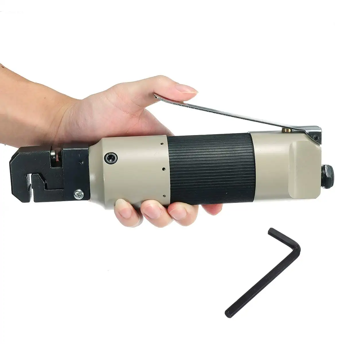

24.5X5.2cm Pneumatic Air Punch Flange Rivet Tool Air Sign Punching Metal Folding Machine Pneumatic Sheet Metal Maintenance Tool