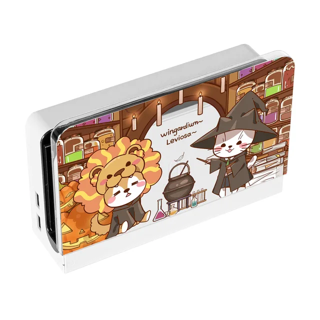 For Nintendo Switch OLED Cute Cartoon Anime Case Joy Con Controller Shell Kawaii Pink Soft Silicone Protective Cover Accessories Q