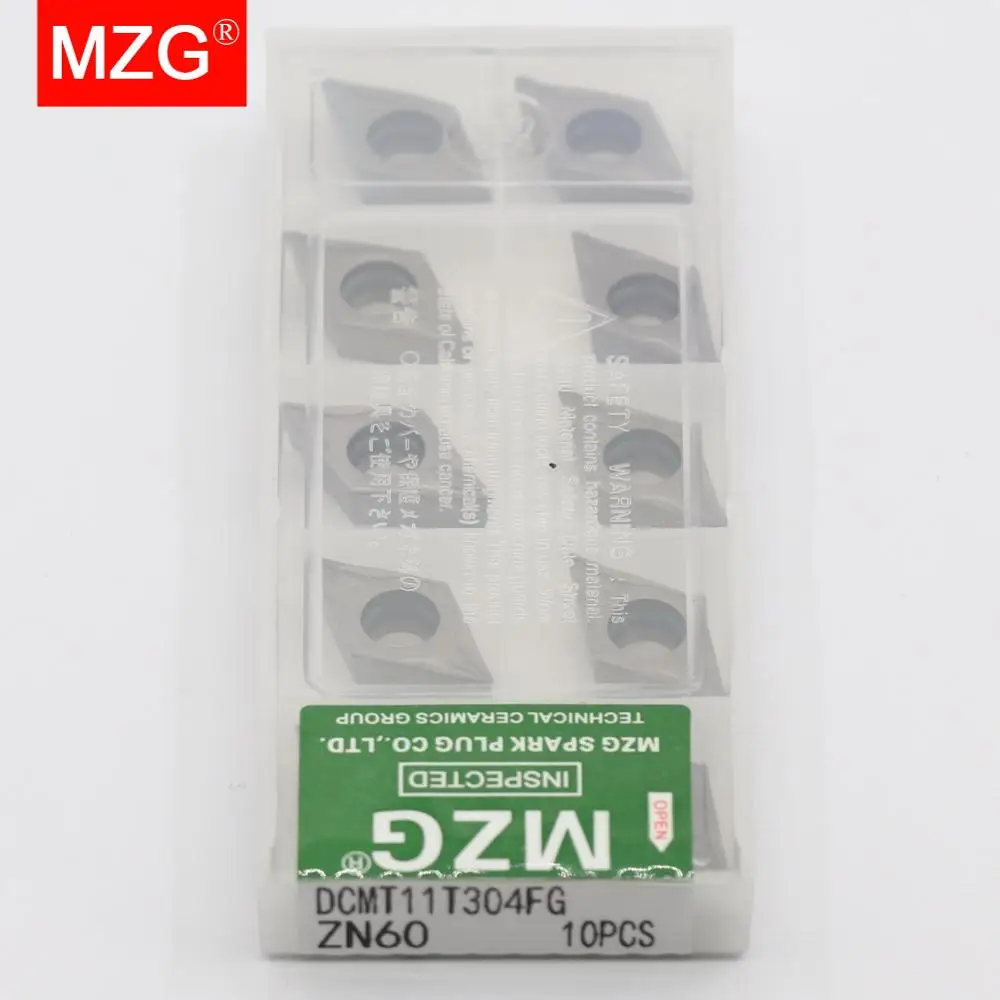 Токарный станок MZG DCMT11T304 FG ZN60 токарный с ЧПУ Расточная резка карбидная основа для