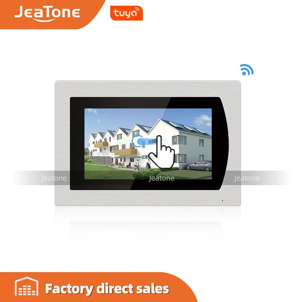Видеодомофон Jeatone Wi Fi SIP 7 дюймов сенсорный экран|Видеодомофон| |