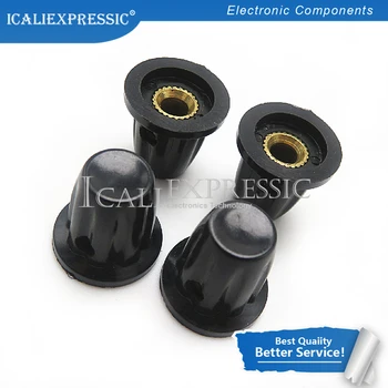 

10PCS Bakelite potentiometer knob hole: 4MM for WH5 WXD3-13 K17-01 potentiometer In Stock